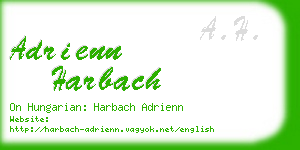 adrienn harbach business card